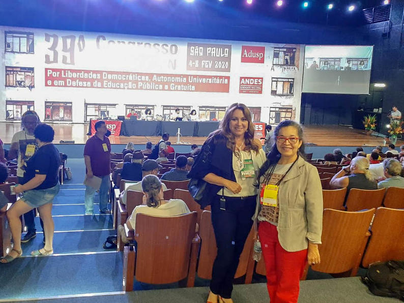 Adufal marca presença no 39º Congresso do Andes-SN