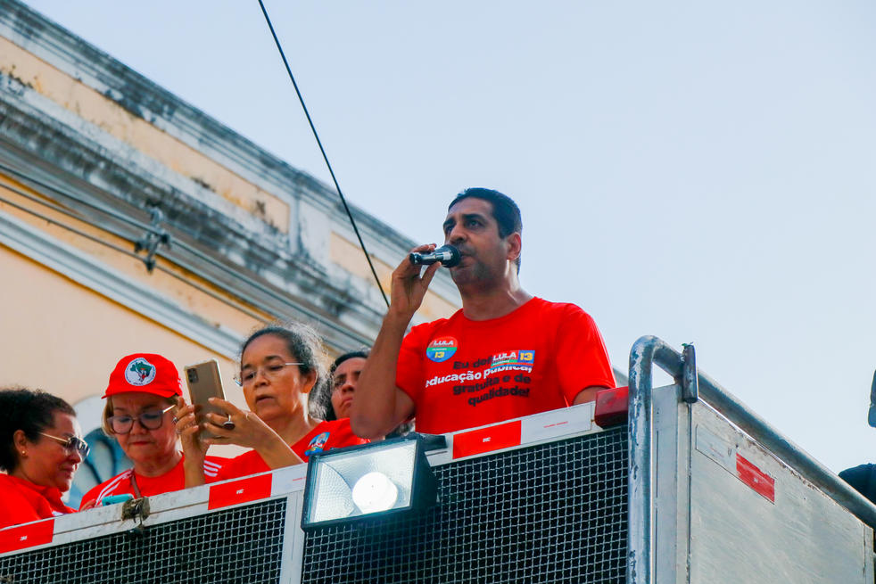 Presidente da Adufal, Jailton Lira.