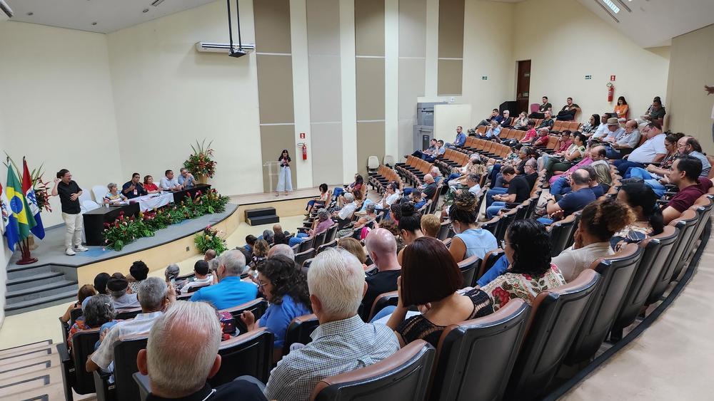 Assembleia geral realizada em 19 de dezembro tratou da aprovação de encaminhamentos sobre a ação dos 47,94%. Foto: Ascom Adufal