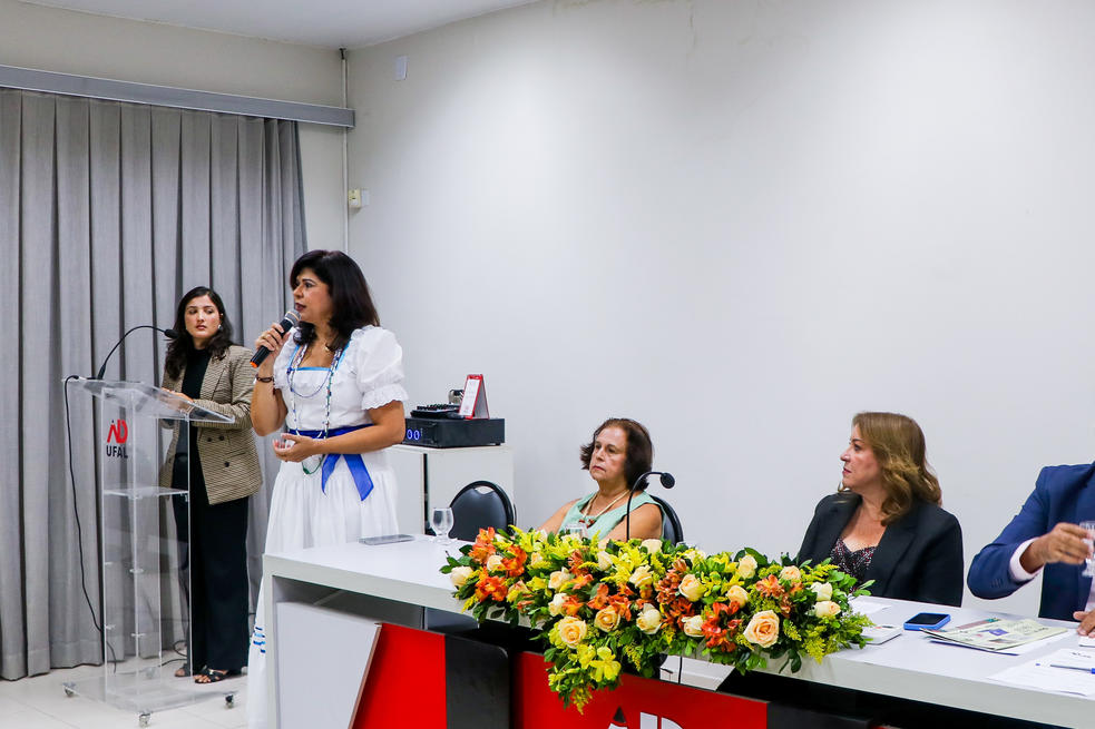 Vice-reitora da Ufal, Eliane Cavalcanti. Foto: Aleck Lima/Ascom Adufal