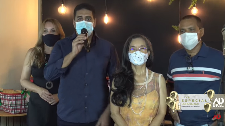 Integrantes da diretoria prestigiaram o evento e fizeram os agradecimentos.